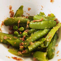 ももりん福島's cooksnap of when they made さやえんどうの胡麻かつお和え.