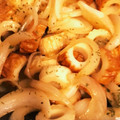 ☆hanamaru's cooksnap of when they made お弁当に☆ちくわと玉ねぎの麺つゆ炒め.