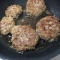 Perlまま's cooksnap of when they made ◆簡単もやしハンバーグの照り焼き◆.
