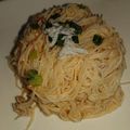 mikiha5's cooksnap of when they made 柚子胡椒香る辛子明太しらすそうめん.