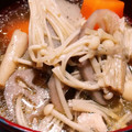 下つ弓張り's cooksnap of when they made 鶏肉とれんこんと長芋の煮物♡.
