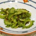 youtapapa's cooksnap of when they made ゴーヤの酢の物.