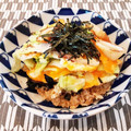 あーこ姐's cooksnap of when they made キャベツと竹輪のとろ～り玉子焼き丼♪.