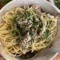 ながぴー♧'s cooksnap of when they made さば缶アレンジ！和風パスタ✨.