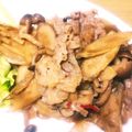 lalala11's cooksnap of when they made ゴボウとシメジたっぷりの牛肉甘辛煮.