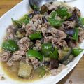 や～たん食堂's cooksnap of when they made ピーマンとナスの味噌炒め.*✿.