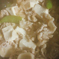クックHJB3B6☆'s cooksnap of when they made 簡単＠豆腐と豚肉の卵とじ.