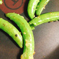 クックHJB3B6☆'s cooksnap of when they made サヤエンドウのニンニク炒め.