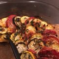 なっはん's cooksnap of when they made パッと映える【ズッキーニと茄子のティアン.