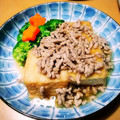 クック漣ちゃん's cooksnap of when they made 厚揚げとブロッコリーのそぼろ餡掛け.