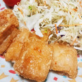 るる＊。's cooksnap of when they made 居酒屋の味を再現☆めかじきの竜田揚げ.