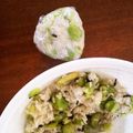 eiri1125's cooksnap of when they made シンプル塩味＊そら豆と塩昆布ごはん.
