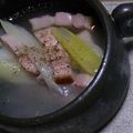 emian's cooksnap of when they made ベーコンと葱のホッとスープ.