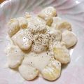 ♪ちゅれ♪'s cooksnap of when they made じゃが芋ニョッキ 〜チーズクリームソース.