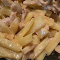 an78's cooksnap of when they made 豚ロースとじゃがいもの照りマヨ炒め.