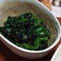 た。そ。's cooksnap of when they made めんつゆdeほうれん草のごま和え.