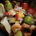☆suzuka☆'s cooksnap of when they made ダシダで簡単！真鱈と浅蜊の絶品アヒージョ.