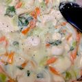 マダムキュリー's cooksnap of when they made チンゲン菜と鶏肉の中華クリーム煮.