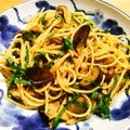 pnkdiamond's cooksnap of when they made 簡単✨ナスとしめじのバター醤油和風パスタ.