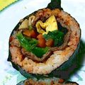 kokoro70's cooksnap of when they made キムチ＆市販たれで♪キムパプ風巻き寿司.