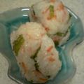 kaorulove's cooksnap of when they made *桜えびと大葉のバターおにぎり*.
