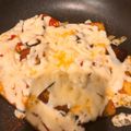 HANa☆K's cooksnap of when they made 簡単!なすピザ.