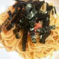サクラポムポム's cooksnap of when they made 自分でソースを作ろう。たらこスパゲティ.