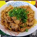LoveVegas's cooksnap of when they made 韓国料理ー豚キムチの焼きそば.