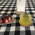 mariinuinu's cooksnap of when they made 作業５分！簡単✿いちご水羊羹✿.