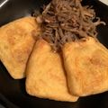michi8840's cooksnap of when they made おからパウダーの巾着 バター醤油焼き.