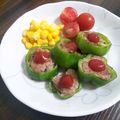 xxこのみxx's cooksnap of when they made 【幼児食】ピーマンの肉詰め♡.