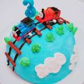 えリﾋﾟｮﾝ★'s cooksnap of when they made トーマスケーキ.