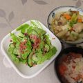 よちりん's cooksnap of when they made 簡単！レタスとベーコンと胡瓜のサラダ.