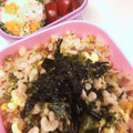 ♡まーちゃん♬'s cooksnap of when they made たこ焼きみたいな味？！ちくわの卵とじ.