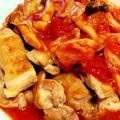 もかたろうのママ's cooksnap of when they made 鶏もも肉のトマトソースがけ.