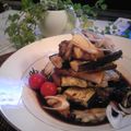 HAPPYBird's cooksnap of when they made カジキと焼き茄子のバルサミコソース★酒の肴.