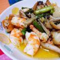 しまあか's cooksnap of when they made 簡単シンプル海老のアヒージョ.
