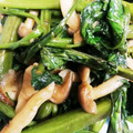 NEKOほっぺ's cooksnap of when they made 空芯菜のにんにくとろみ炒め.