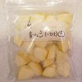 min☆___'s cooksnap of when they made 酸化を防ぐ♪冷凍リンゴ.