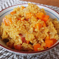 chakulan's cooksnap of when they made 簡単☆炊飯器で美味しい♡カレーおこわ.