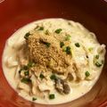 2michi's cooksnap of when they made つけ麺にも♪きのこの柚子胡椒風味スープ.