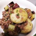 okashilove's cooksnap of when they made 簡単！豚ひき肉となすのポン酢炒め.