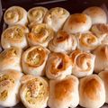 幸せな日々's cooksnap of when they made 収穫の秋♪さつま芋ちぎりパン（HB生地）.