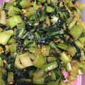 ハルプッチョ's cooksnap of when they made 美髪♡チンゲン菜でご飯のお供.