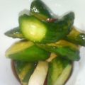 けろすけ's cooksnap of when they made 衝撃の味！甘辛いきゅうりの漬物.