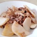 じぐろ婦人's cooksnap of when they made 山芋と牛肉のスタミナ炒め.