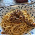 Nana983's cooksnap of when they made ミルクミートソース.