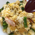 mantacarp's cooksnap of when they made ちりめんじゃこと小松菜の炒飯.