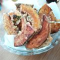 tontonmii's cooksnap of when they made 薄い衣・塩味付き かぼちゃの天ぷら.
