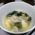 4double5's cooksnap of when they made 【 ワカメとかき玉の中華スープ♪ 】.